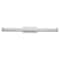 Dweled Spectre 27" LED Bathroom Vanity or Wall Light 3-CCT 2700K-3000K-3500K Set to 3000K Brushed Nickel WS-931 - alternate 4